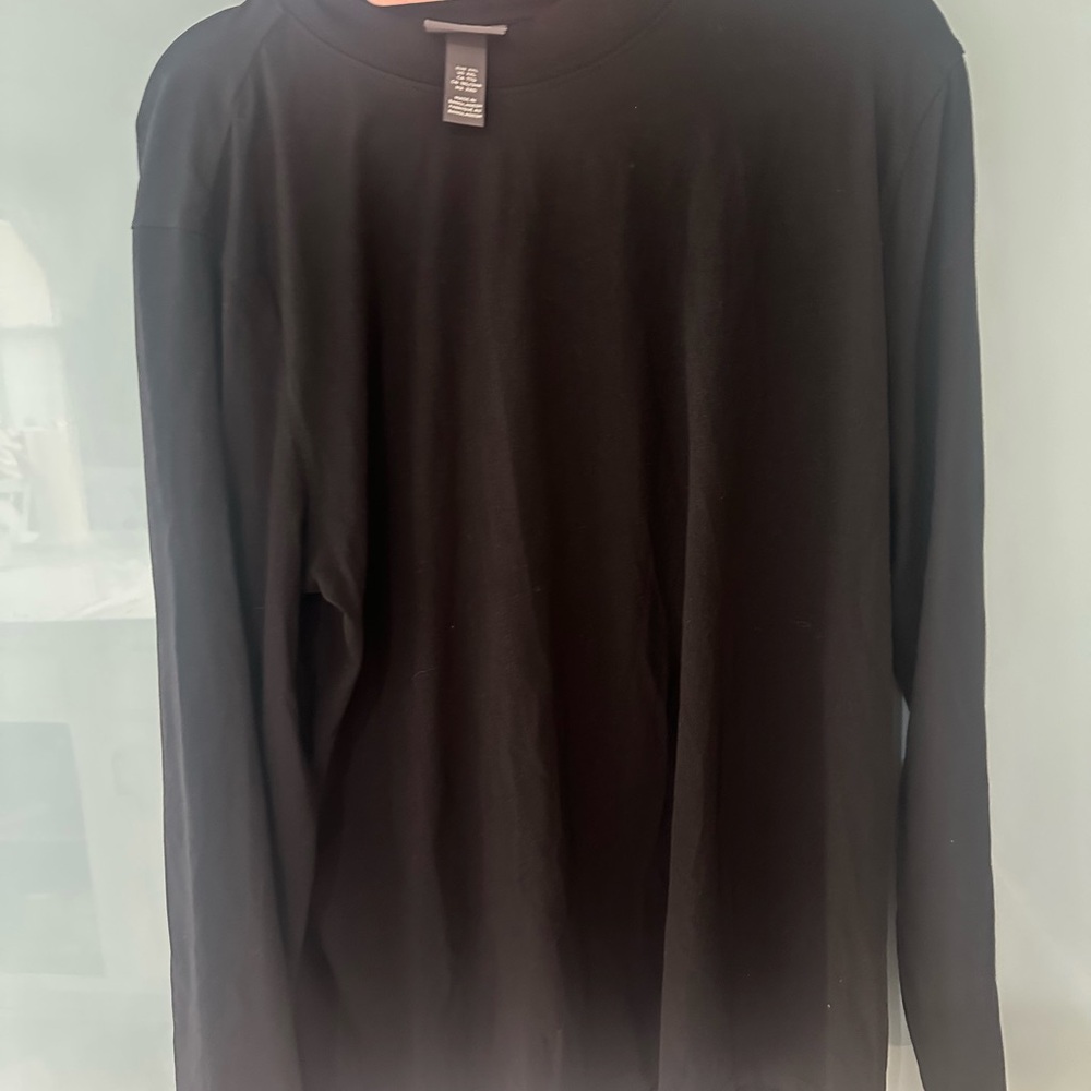 Classic Black Long Sleeve Shirt